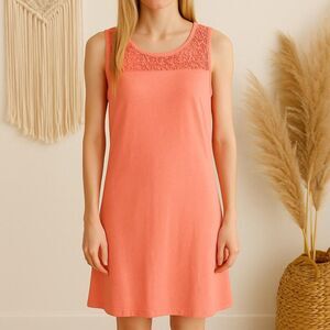 Gap Women's Orange and Pink Dress